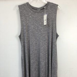 Simply Noelle Sleeveless Tank Dress With Pockets Size L/XL NEW With Tags
